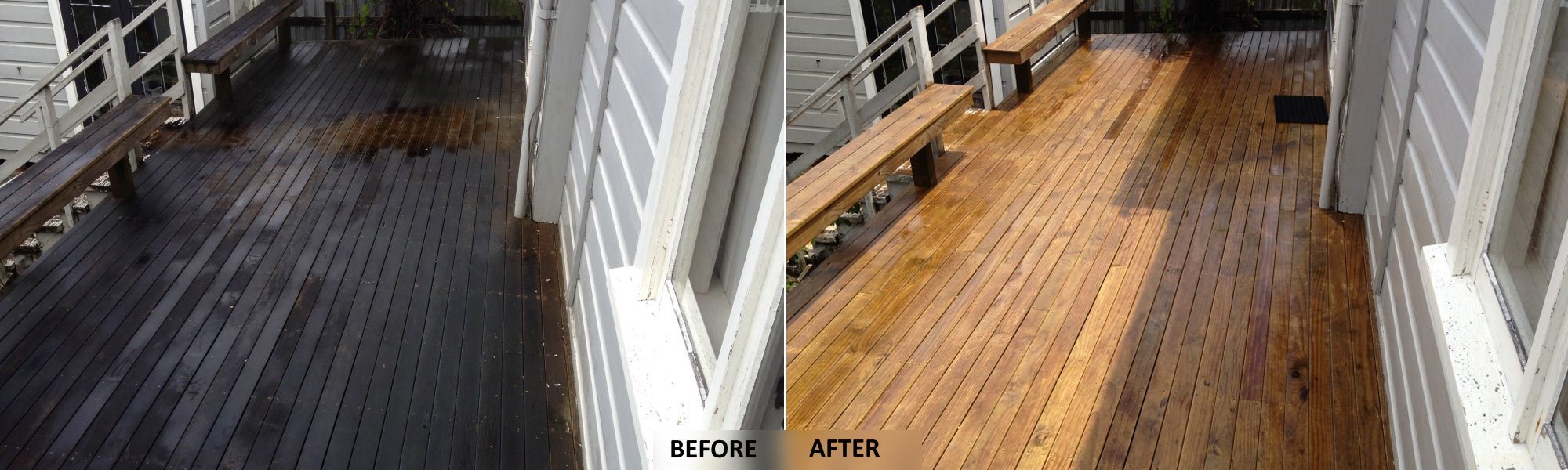 Deck cleaning Auckland Fence cleaning Water blasting