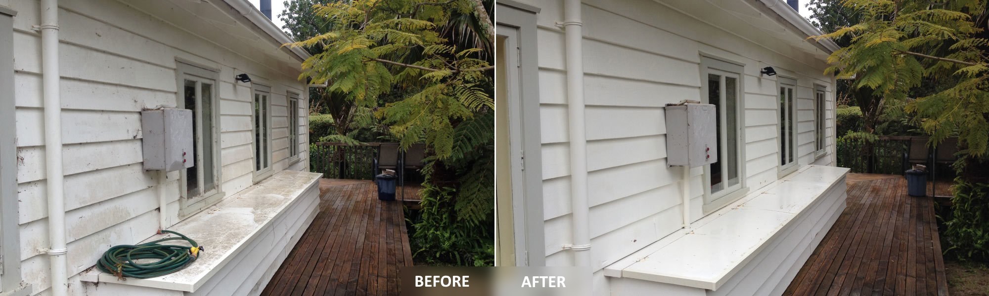 House wash Auckland Exterior house washing North Shore